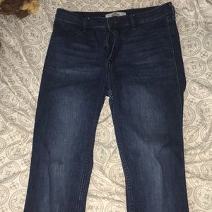 Dark wash Hollister Jeggings